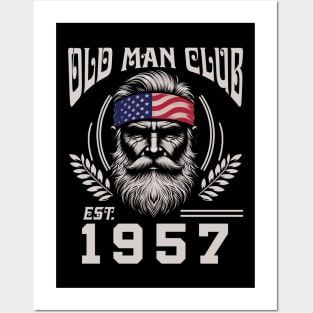 Old Man Club EST 1957 Posters and Art